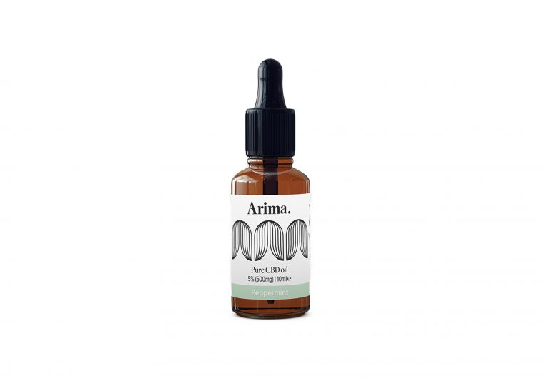 Arima CBD Oil Bottle 5% Peppermint flavour